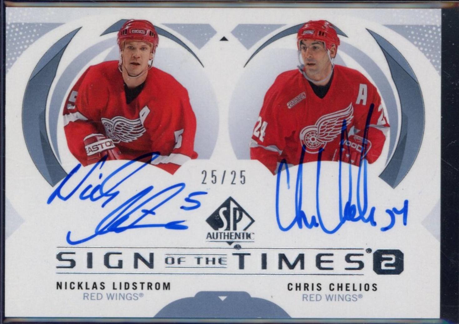 Nicklas Lidstrom / Chris Chelios #ST2-CL