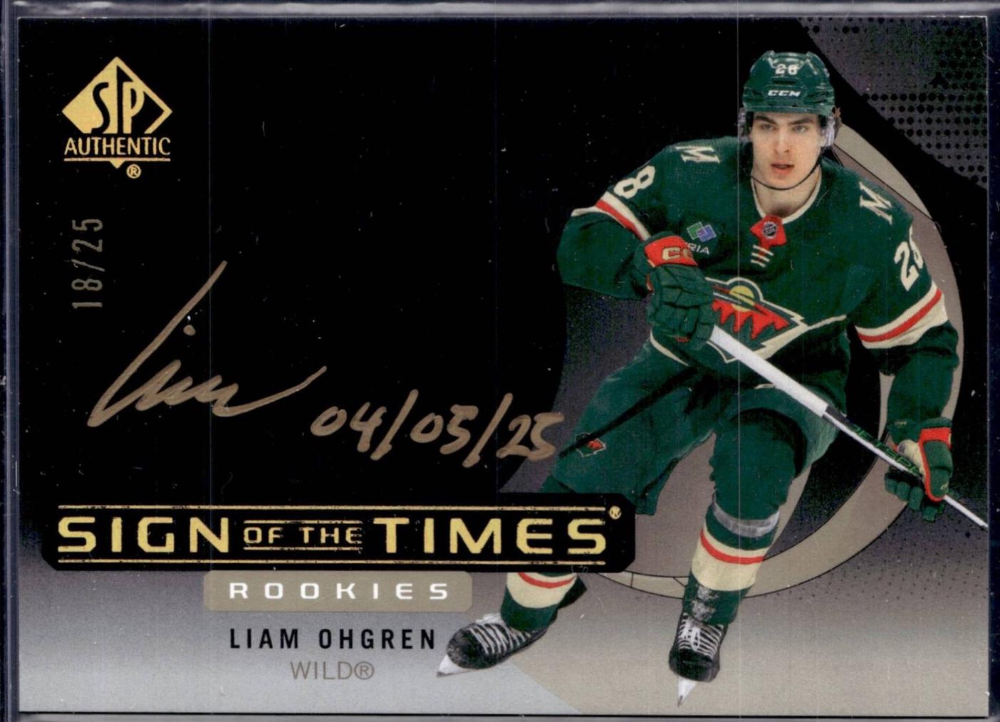 Liam Ohgren [Black] #SOTTR-LO