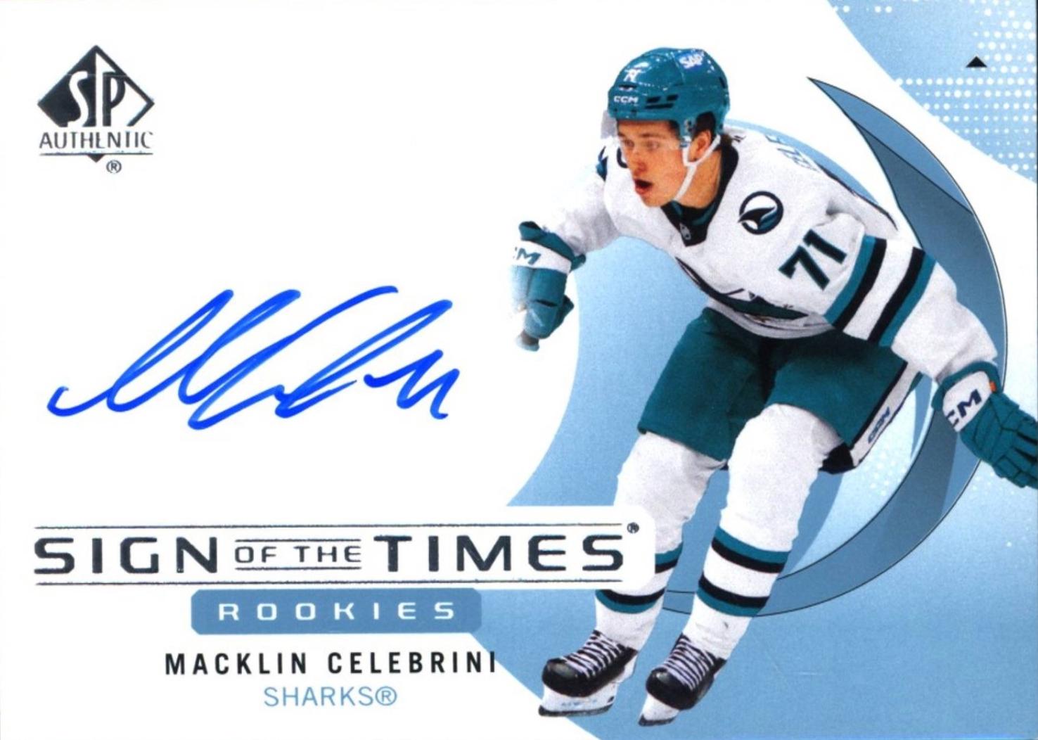 Macklin Celebrini #SOTTR-MC