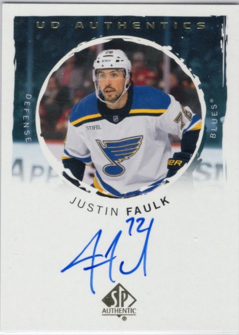 Justin Faulk #UDA-JF