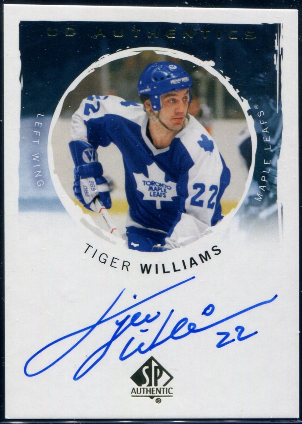 Tiger Williams #UDA-TI