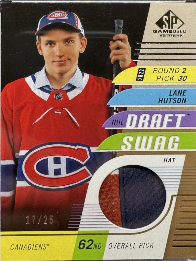 Lane Hutson [Hat] #DS-3