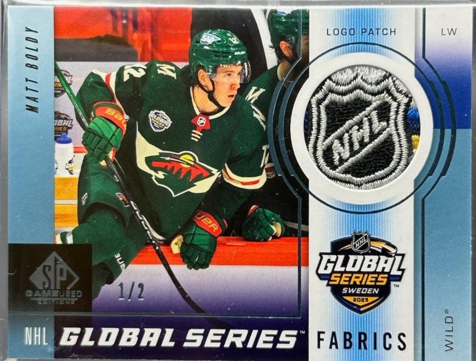 Matt Boldy [Sponsor Logo Patch] #GSF-MB