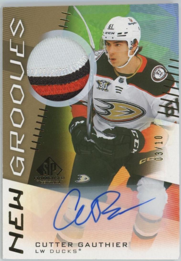 Cutter Gauthier [Patch Jersey] #NG-1