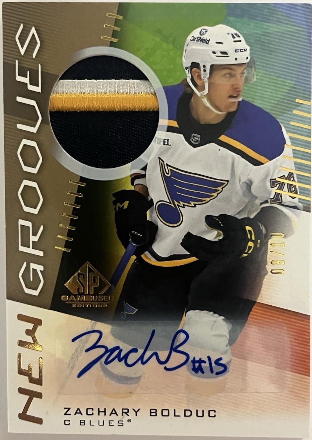 Zachary Bolduc [Patch Jersey] #NG-20