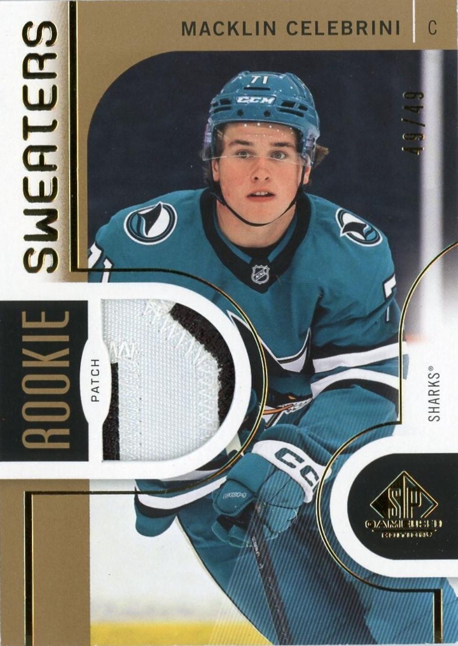 Macklin Celebrini [Patch] #RS-MC
