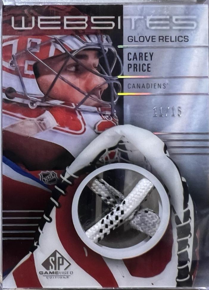 Carey Price #WGR-CP