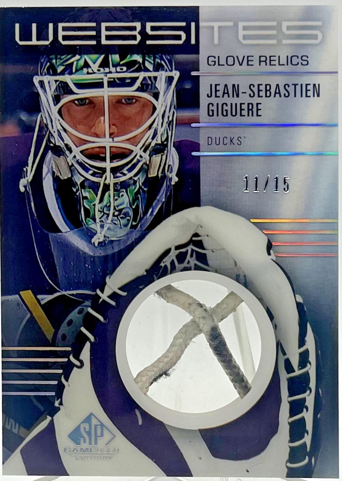 Jean-Sebastien Giguere #WGR-JG