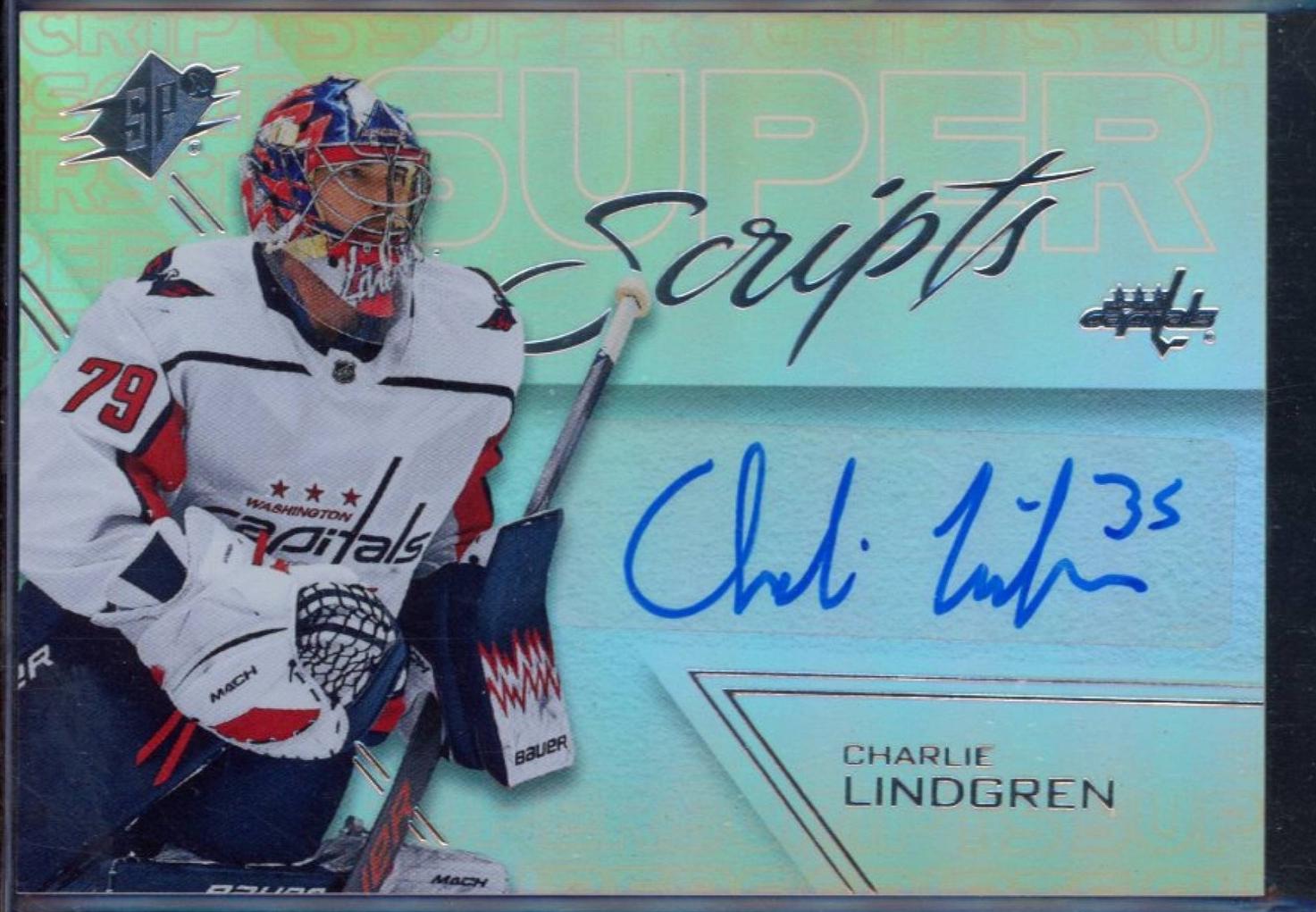 Charlie Lindgren [Gold] #SS-CL