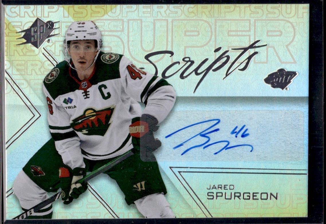 Jared Spurgeon [Gold] #SS-JS