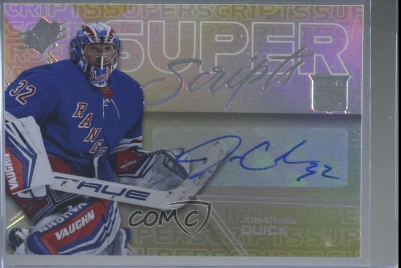 Jonathan Quick [Gold] #SS-QU