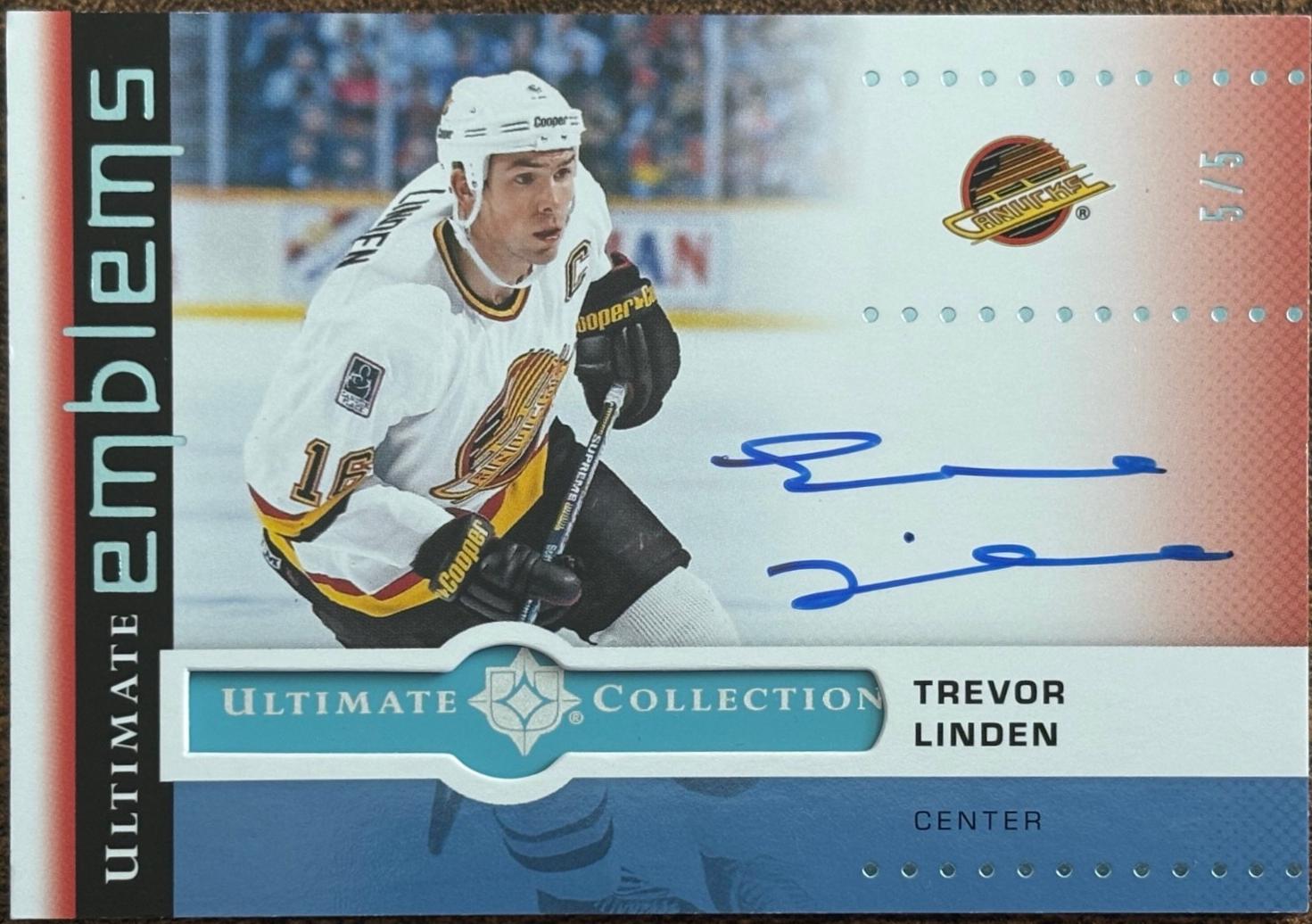 Trevor Linden [Platinum] #UE-TL