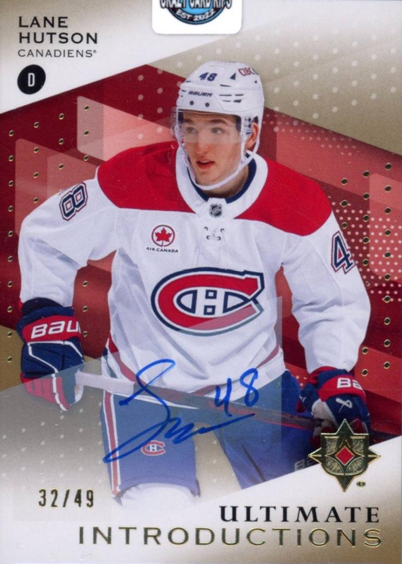 Lane Hutson [Gold] #UI-LH