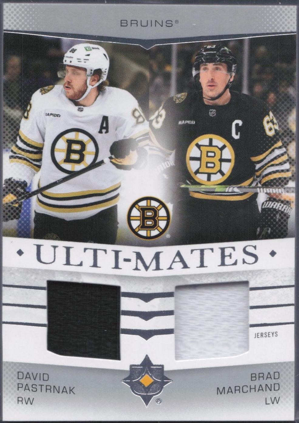 David Pastrnak / Brad Marchand #UTM-MP