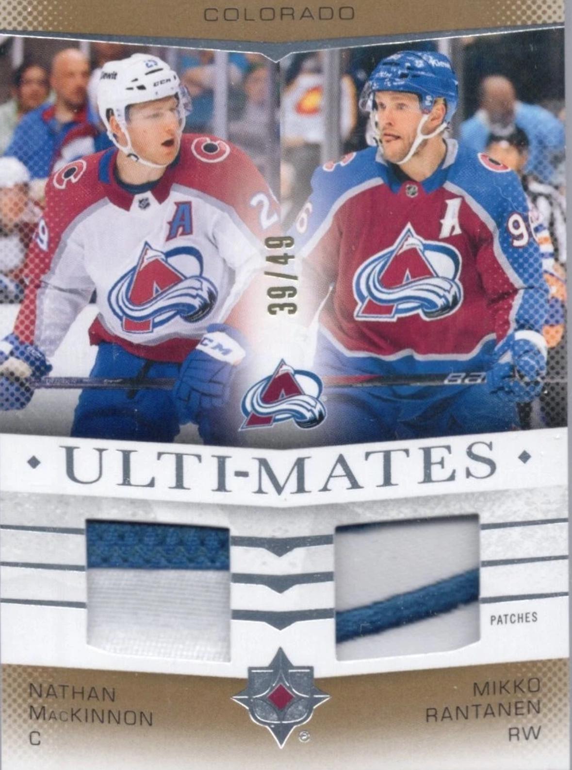 Nathan MacKinnon / Mikko Rantanen [Patch] #UTM-MR