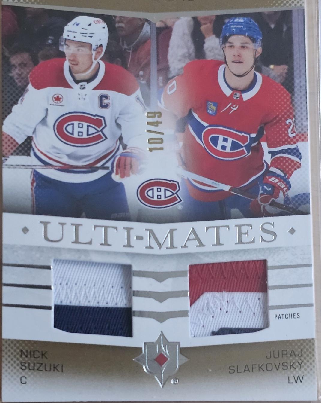 Nick Suzuki / Juraj Slafkovsky [Patch] #UTM-SS