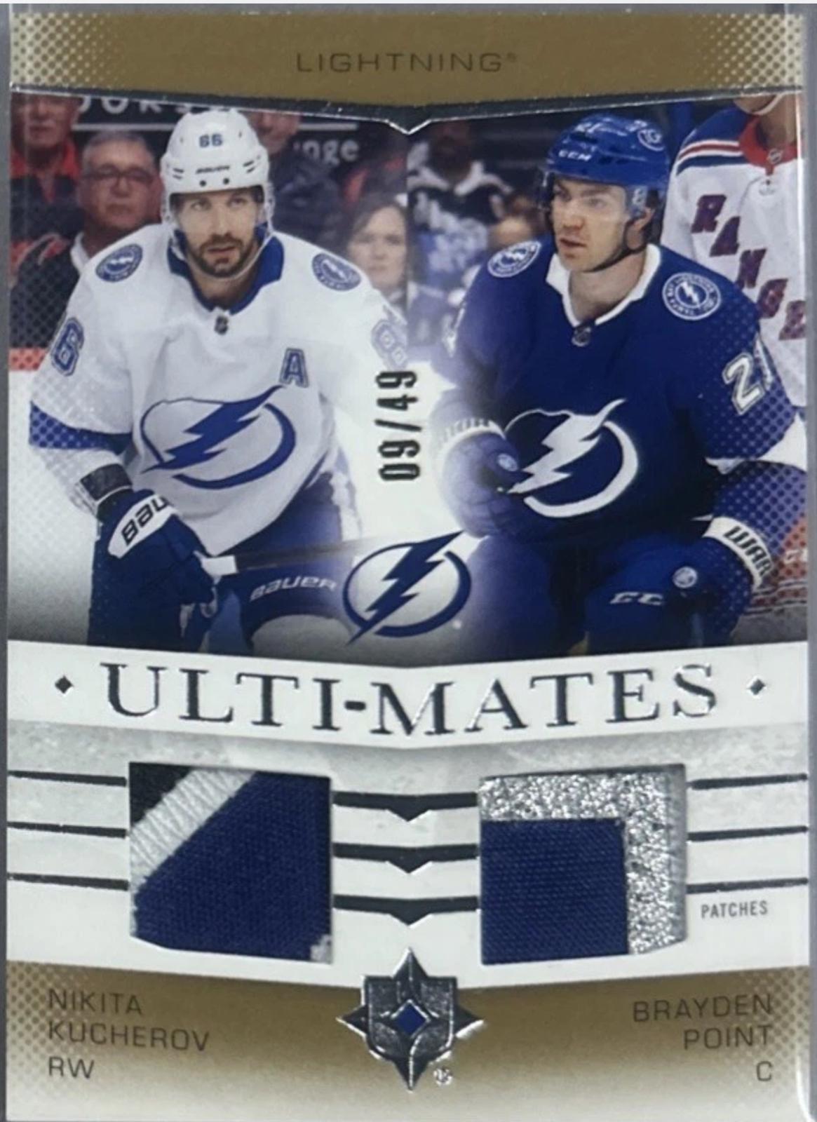 Nikita Kucherov / Brayden Point [Patch] #UTM-KP