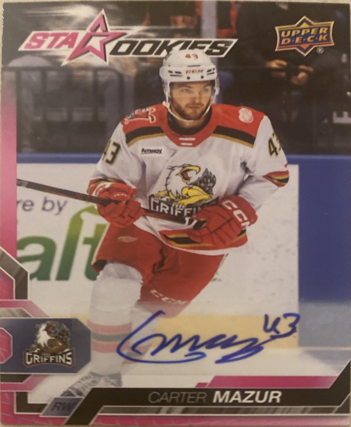Carter Mazur [Autograph] #150