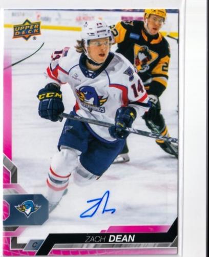 Zach Dean [Autograph] #41