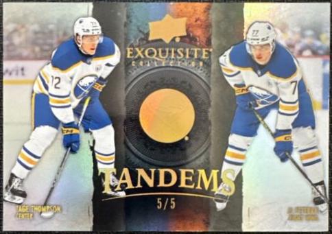 Tage Thompson / JJ Peterka [Gold Spectrum] #ET-TP