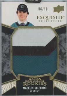 Macklin Celebrini [Gold Patch] #ECER-MC
