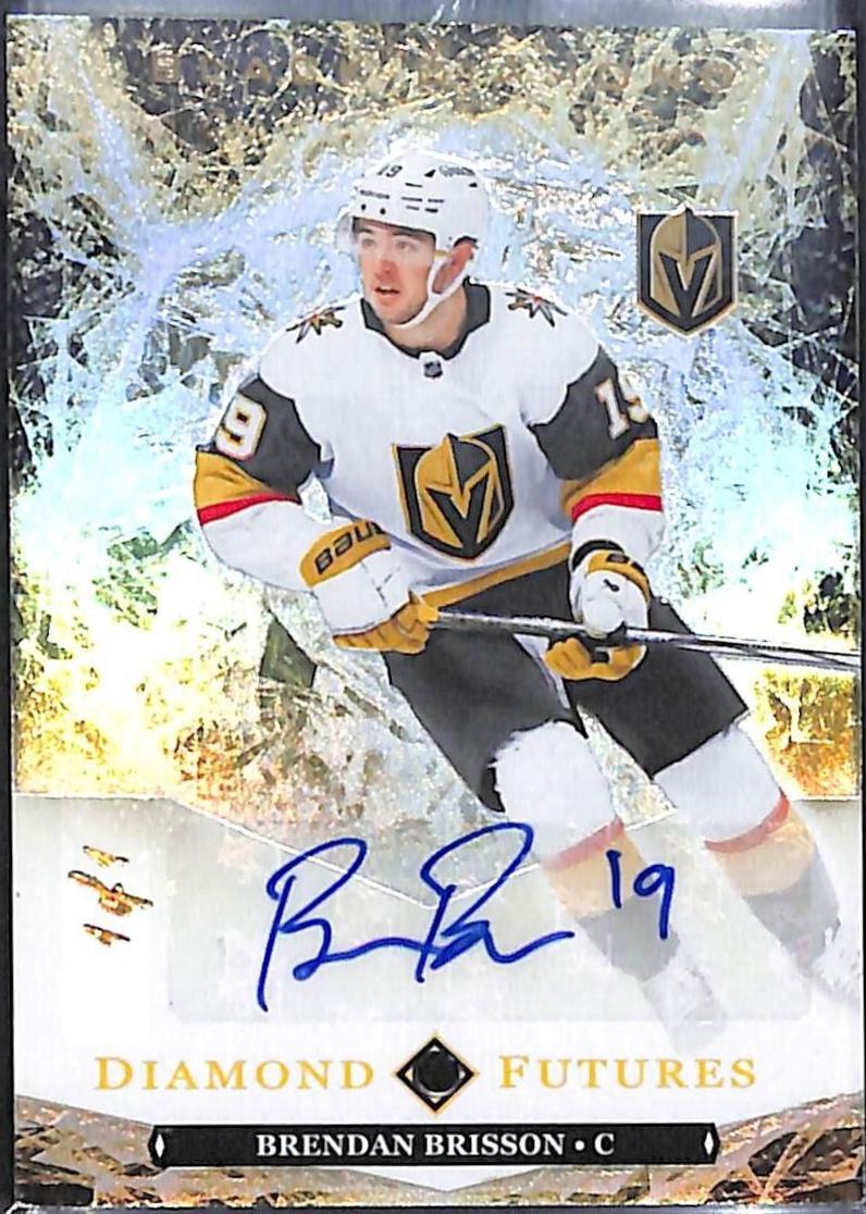 Brendan Brisson [Pure Black Purple Diamond Relic] #BDF-BB
