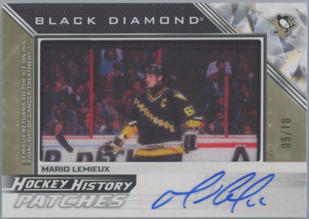 Mario Lemieux [Gold Autograph] #HHP-ML