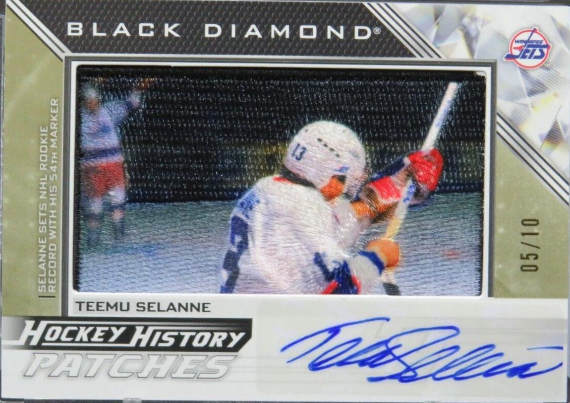 Teemu Selanne [Gold Autograph] #HHP-TS