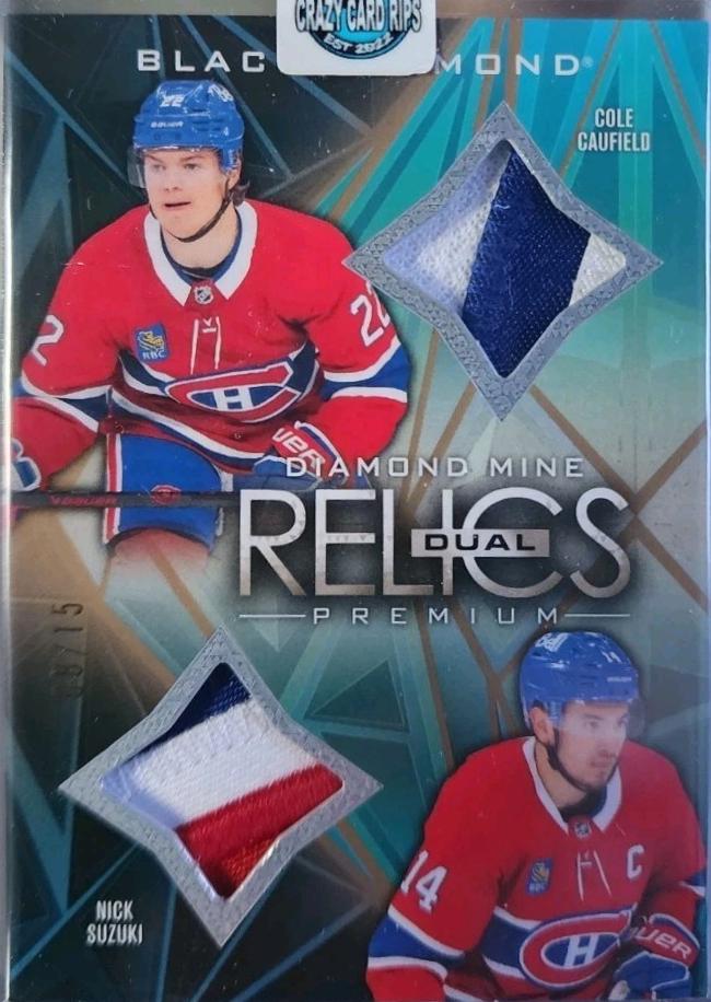 Cole Caufield / Nick Suzuki [Premium] #DMDR-SC