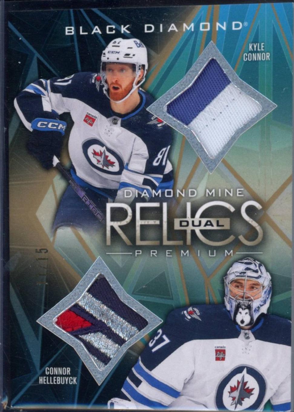 Kyle Connor / Connor Hellebuyck [Premium] #DMDR-HC