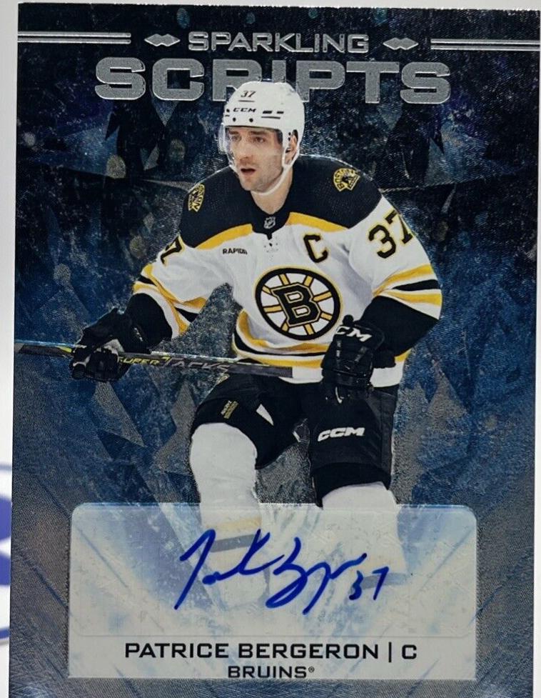 Patrice Bergeron #SS-PB