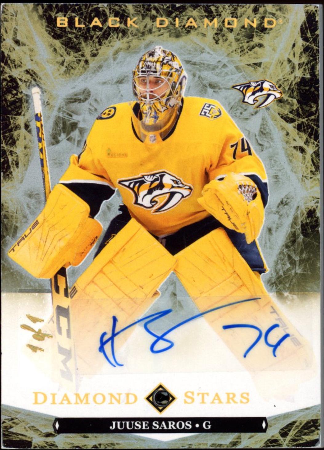 Juuse Saros [Premium Relic] #BDS-JS