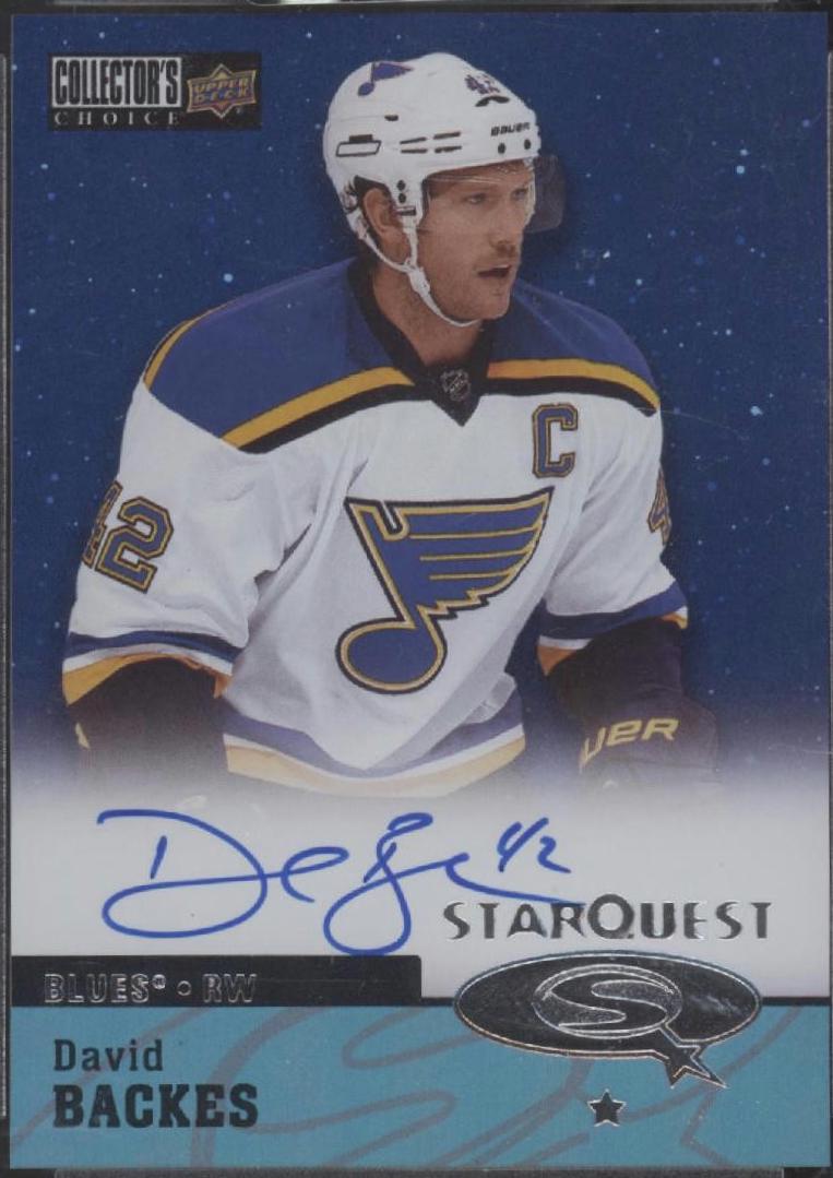 David Backes #CSA-DB