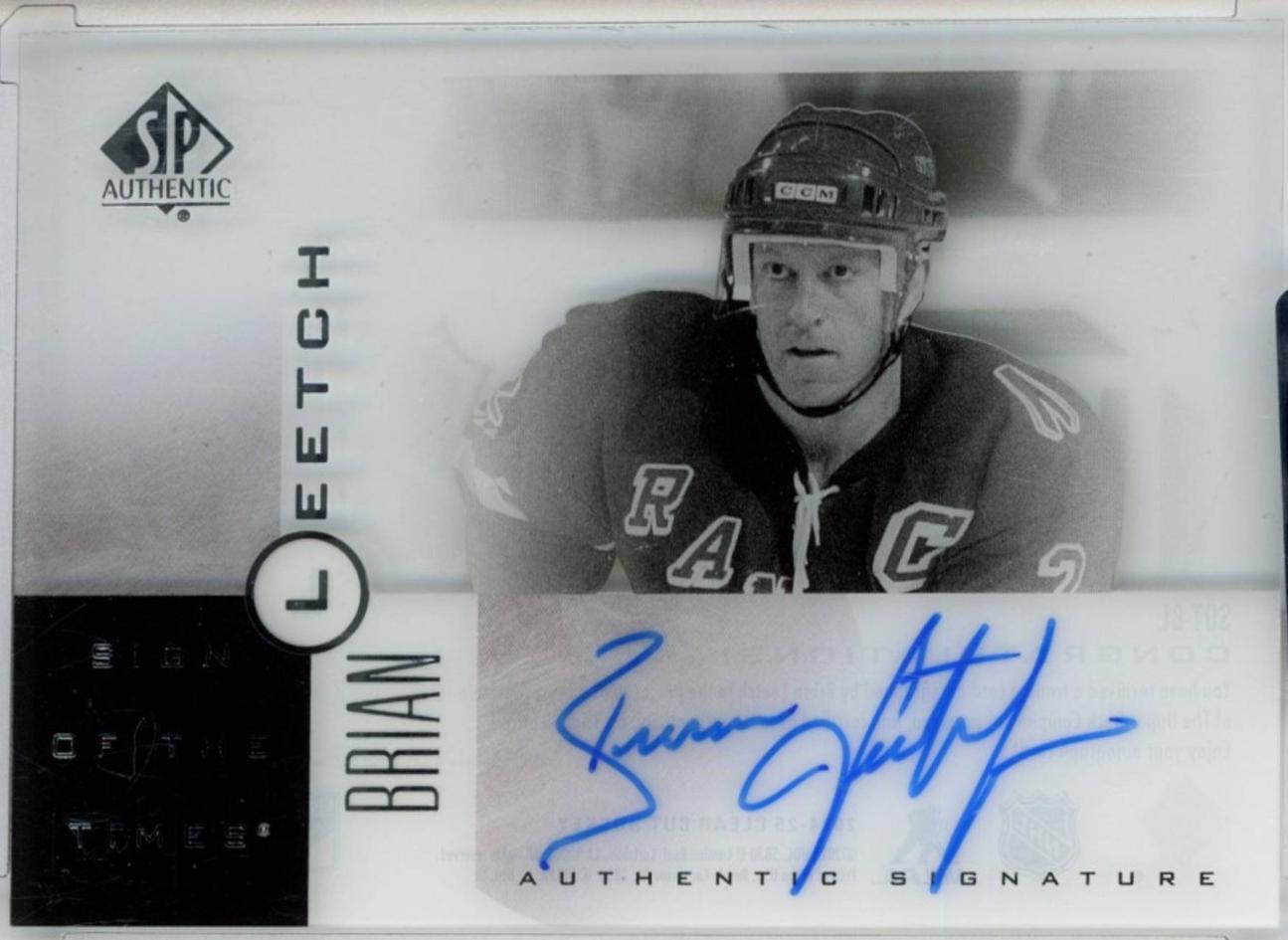 Brian Leetch #SOT-BL