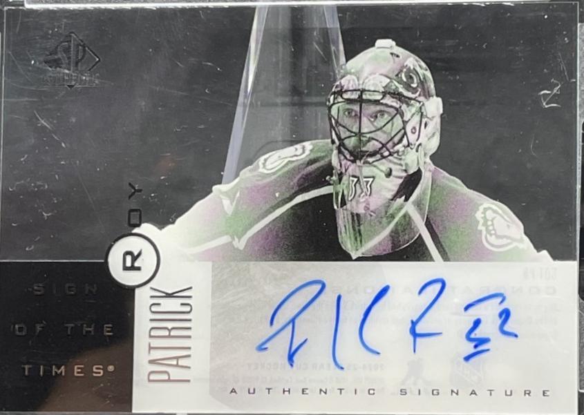 Patrick Roy #SOT-PR