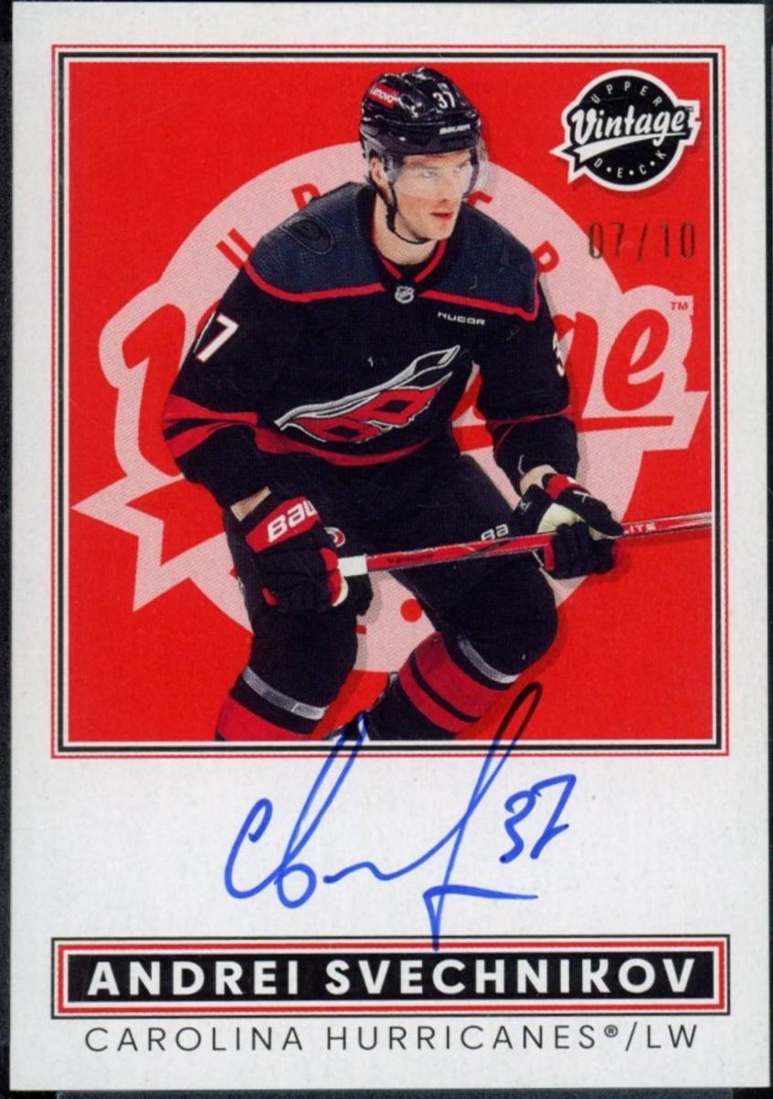 Andrei Svechnikov [Red] #VA-AS