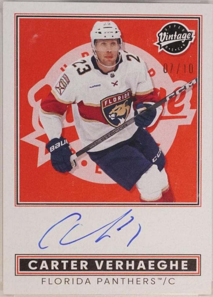 Carter Verhaeghe [Red] #VA-CV