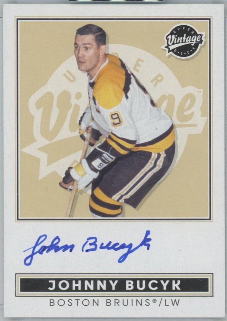 Johnny Bucyk #VA-JB