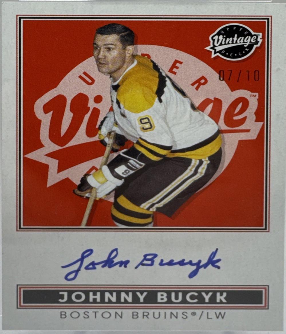 Johnny Bucyk [Red] #VA-JB