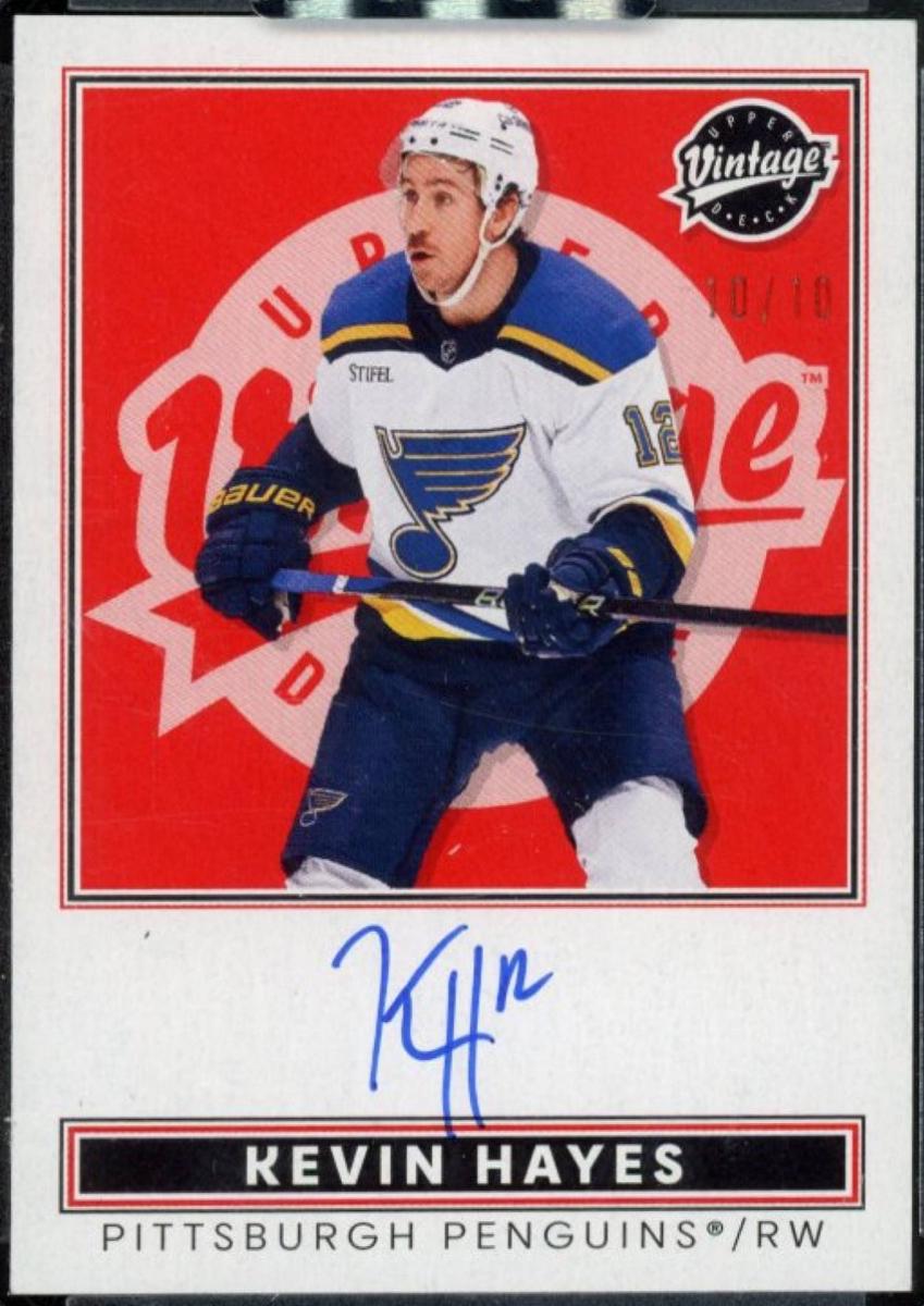 Kevin Hayes [Red] #VA-KH