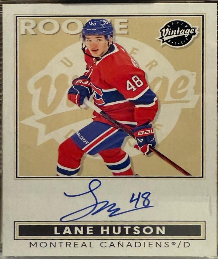 Lane Hutson #VA-LH