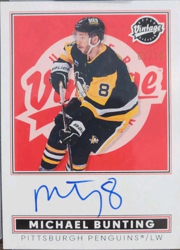 Michael Bunting [Red] #VA-MB