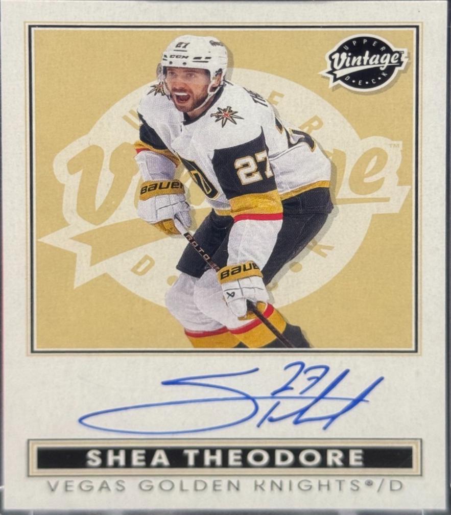 Shea Theodore #VA-ST