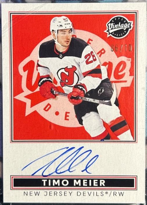 Timo Meier [Red] #VA-TM