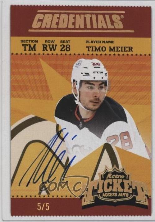 Timo Meier [Gold] #RTA-TM