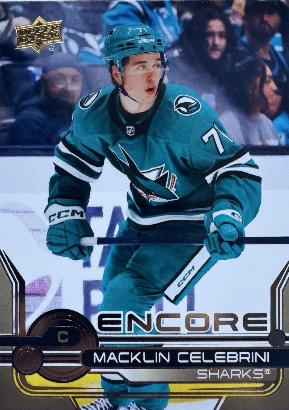 Macklin Celebrini [Gold] #E-8