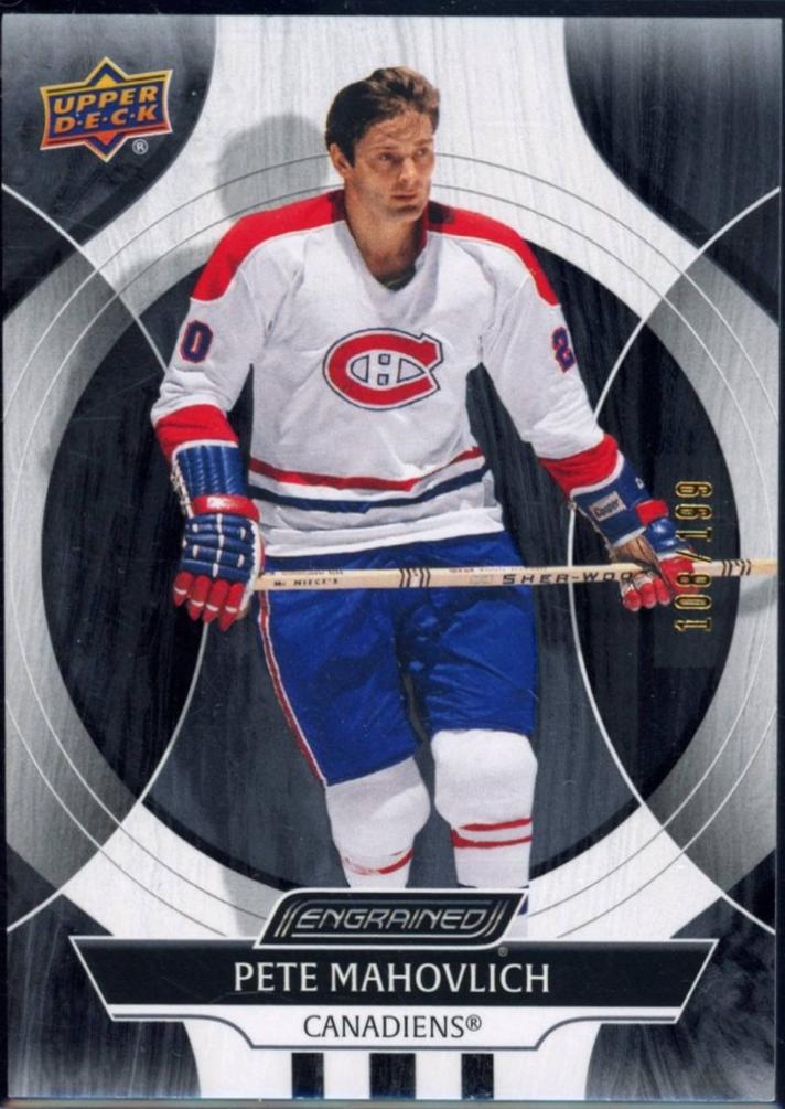 Pete Mahovlich [Ebony] #22