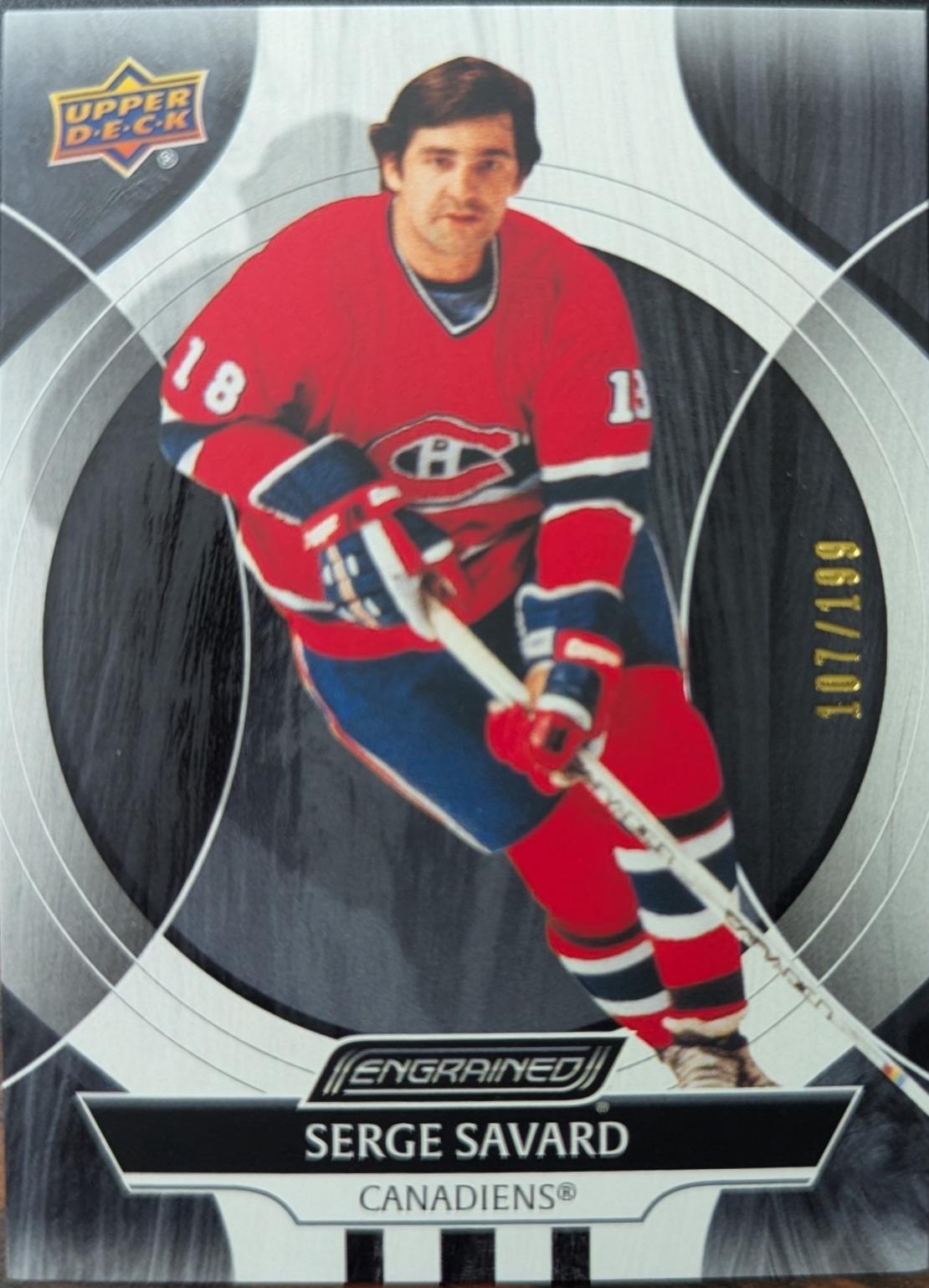 Serge Savard [Ebony] #21