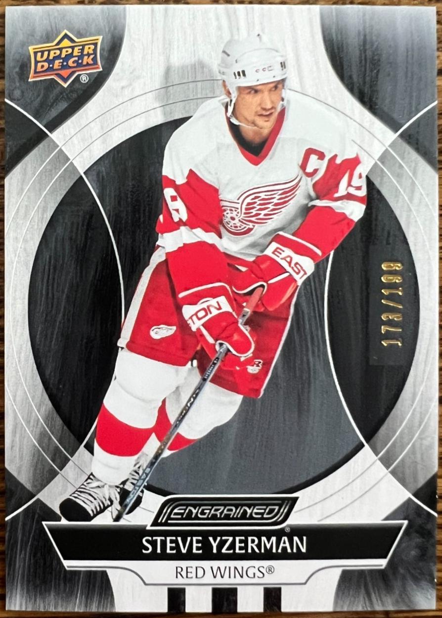 Steve Yzerman [Ebony] #6