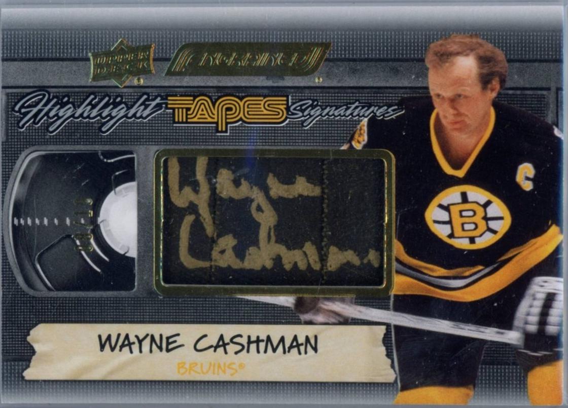 Wayne Cashman #HTS-WC
